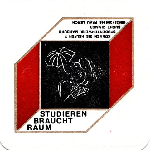 marburg mr-he marburger unser 1b (quad185-studieren braucht-schwarzrot)
